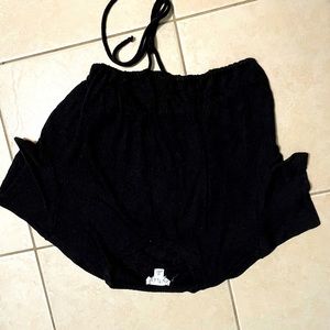 Loose fitted crop top